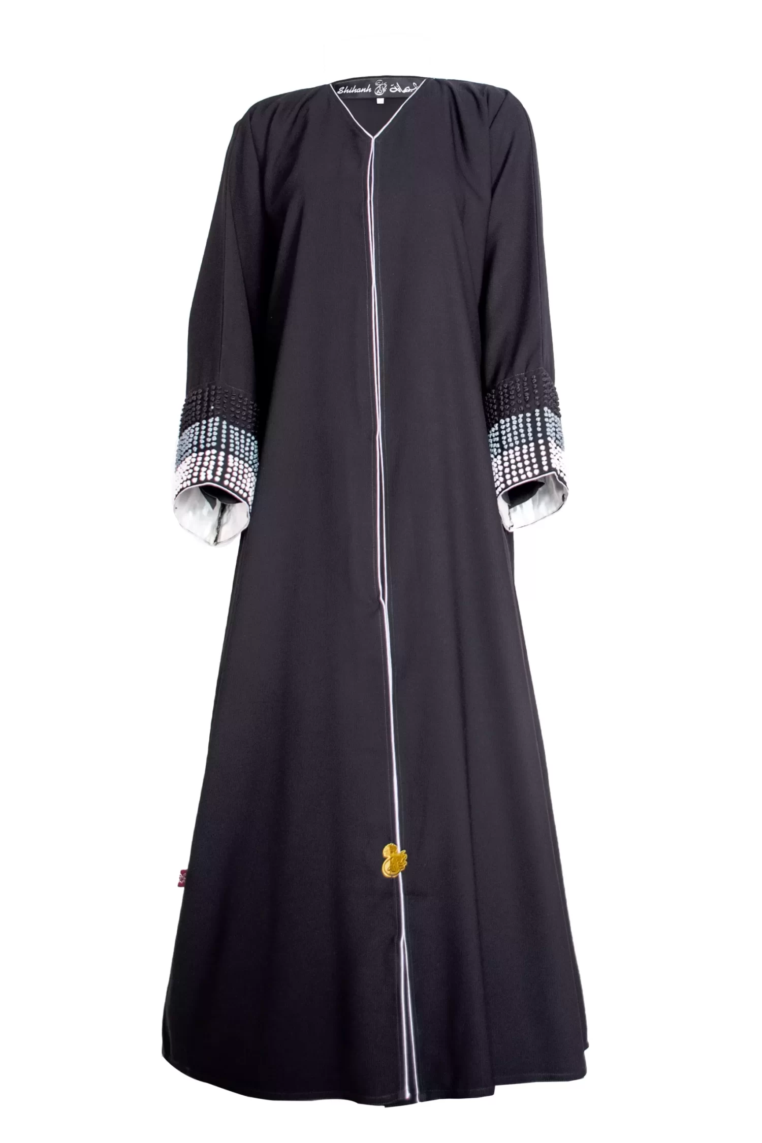 2-1014 #عباية  شيهانة مفتوح بكم مربع