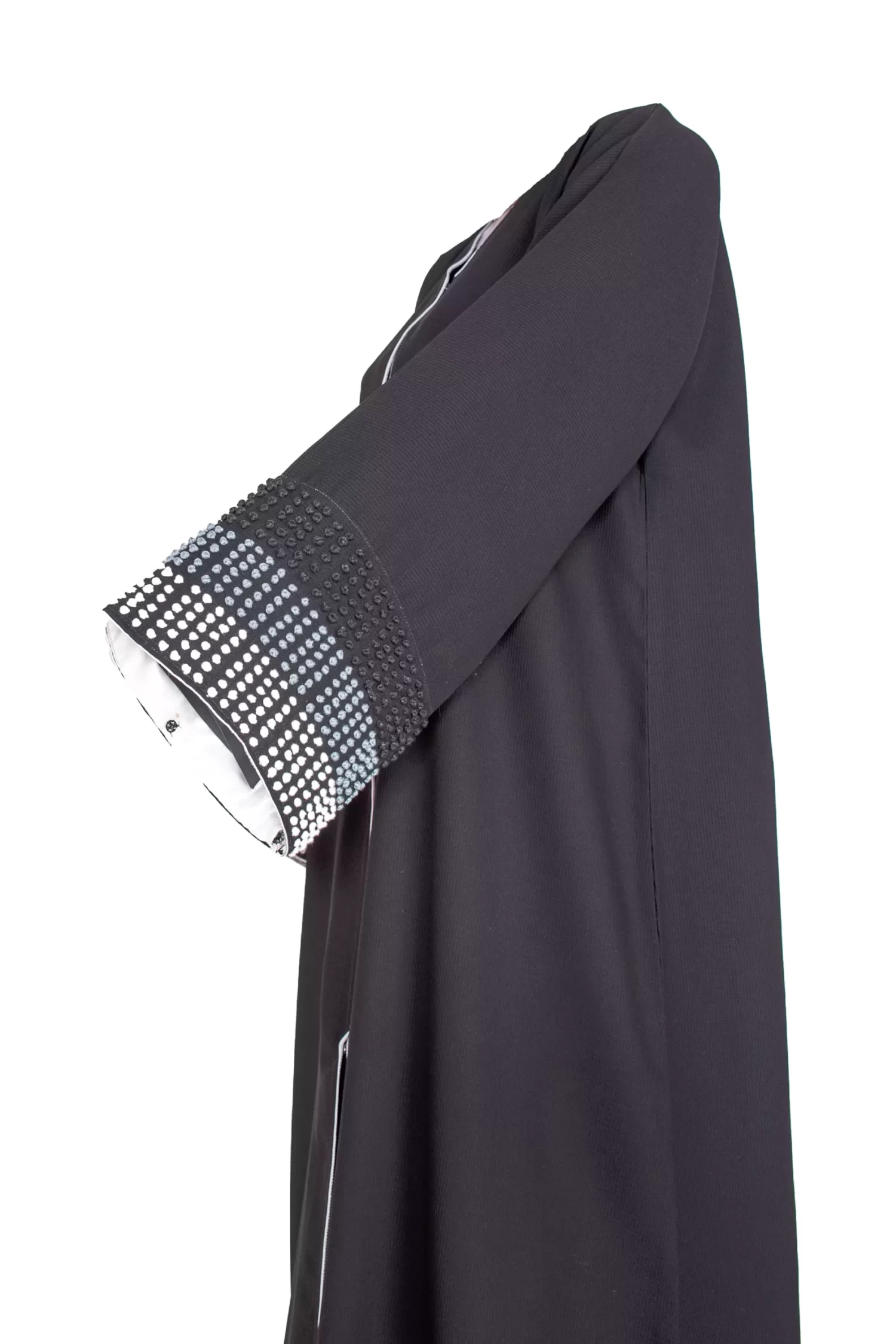 2-1014 #عباية  شيهانة مفتوح بكم مربع