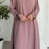 Abaya with Shelah_Abaya Code_ E35__���خامة العباية كريب أندونيسي فاخر، ناعم ومريح جداً، يعطيك فخ_1 5-120046عباية شيهانة سبيشل
