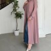 Abaya with Shelah_Abaya Code_ E35__���خامة العباية كريب أندونيسي فاخر، ناعم ومريح جداً، يعطيك فخ_5 5-120046عباية شيهانة سبيشل