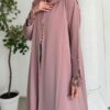 Abaya with Shelah_Abaya Code_ E35__���خامة العباية كريب أندونيسي فاخر، ناعم ومريح جداً، يعطيك فخا( 5-120046عباية شيهانة سبيشل