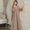��Abaya with Shelah_��Abaya Code��_ S27 _�قماش العباية كريب ممتاز جداً، _��� مناسب للصيف وجميل ( 5-120045عباية شيهانة سبيشل
