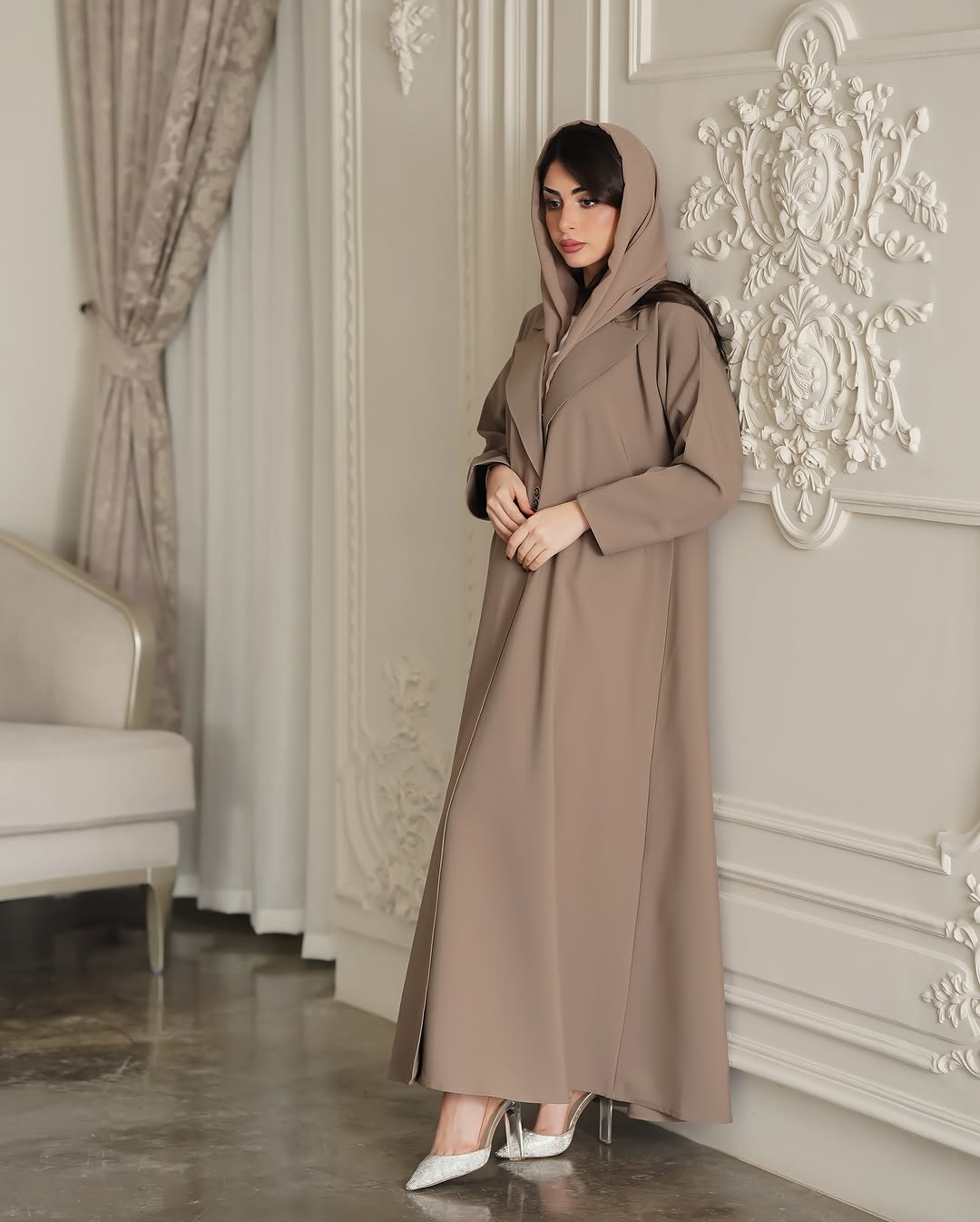 ��Abaya with Shelah_��Abaya Code��_ S27 _�قماش العباية كريب ممتاز جداً، _��� مناسب للصيف وجميل_3 5-120045عباية شيهانة سبيشل